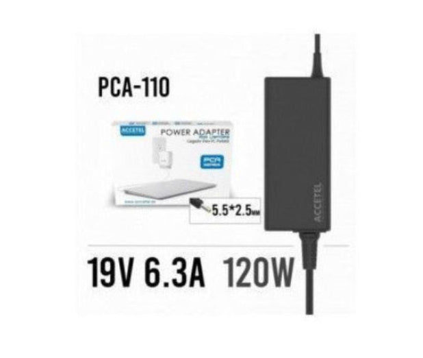 Carregador Compativel TOSHIBA 19V/ 6.34A-5.5* 2.5mm