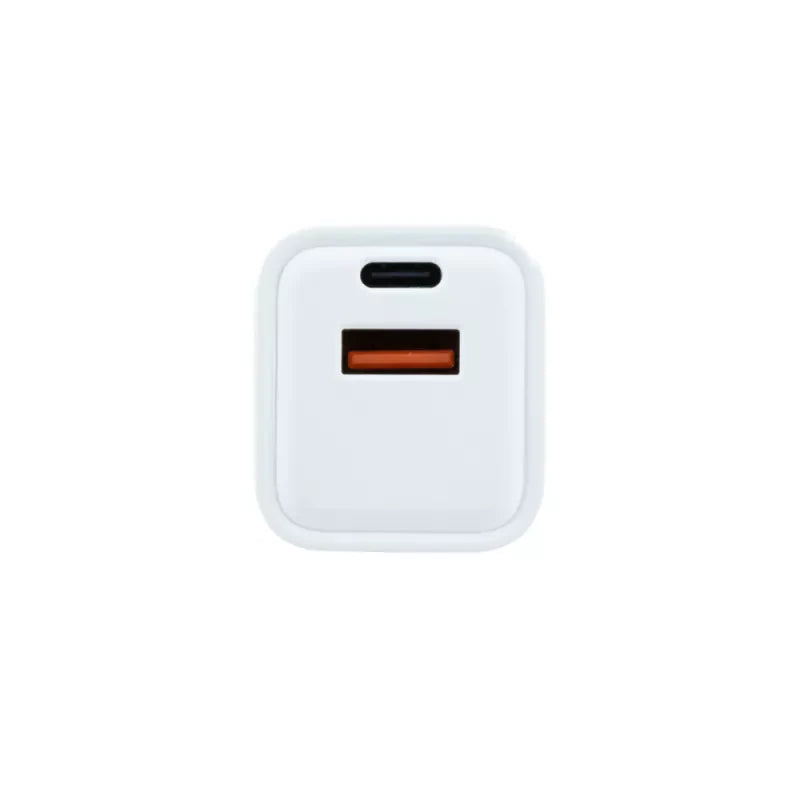 Carregador Coolbox GAN 20W USB-C/USB-A PARED