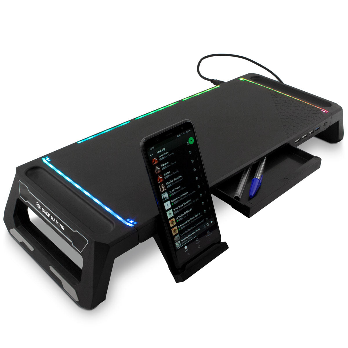 Suporte para monitor + HUB