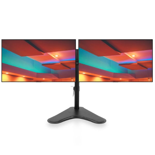2 Monitores Lenovo Thinkvision P27h-20 com Pé Duplo