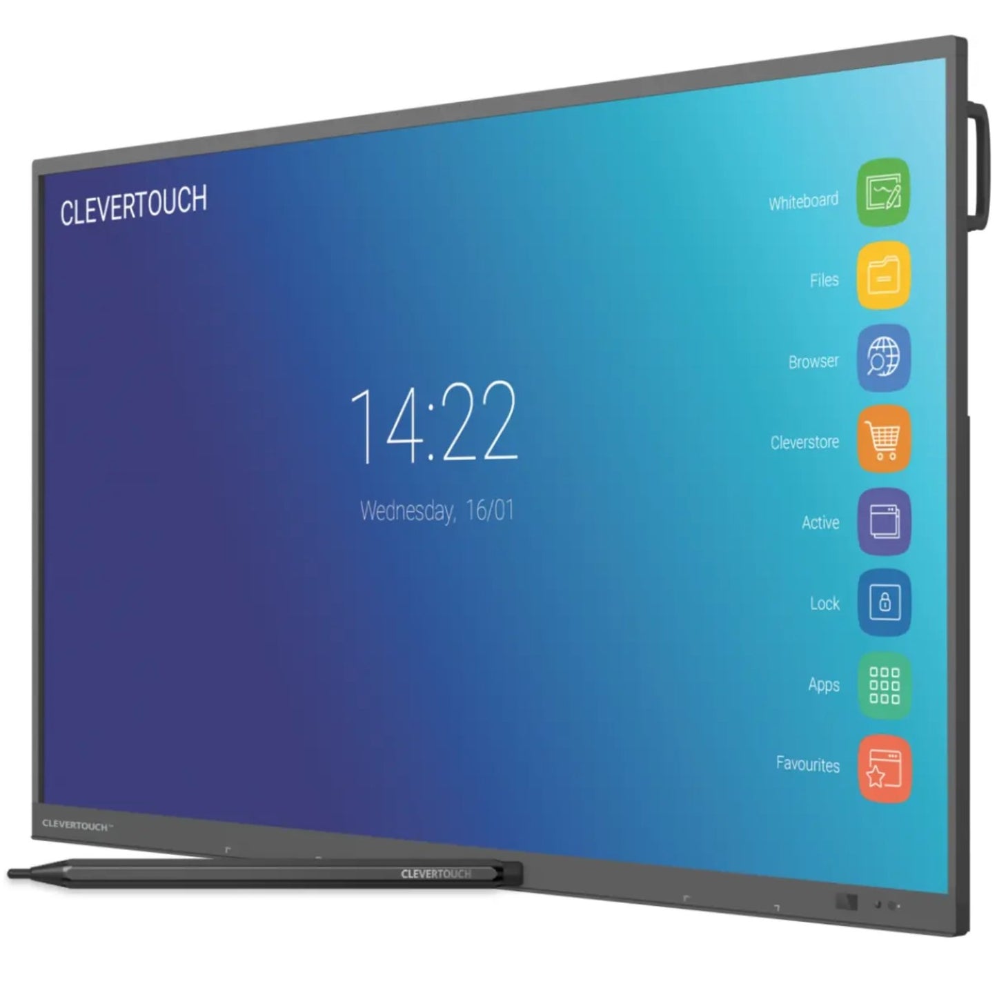 CleverTouch Impact 65 Plus | 65″ | 4K UHD 3840×2160 | Táctil | Android