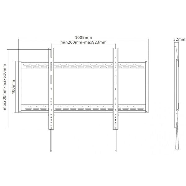 Suporte Equip Monitor 60″ - 100″