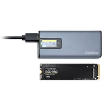 Caixa externa para SSD M.2 NVME e Sata com conecção USB3.2GEN2