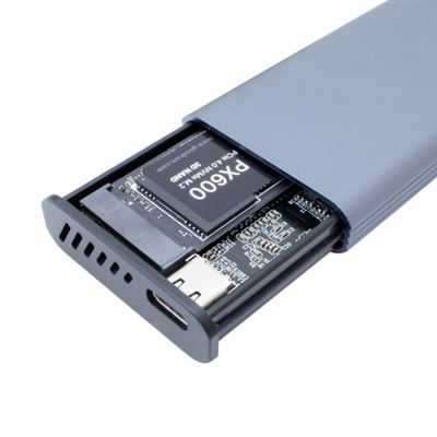 Caixa externa para SSD M.2 NVME e Sata com conecção USB3.2GEN2
