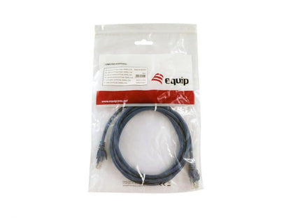 Cat6 U/UTP Patch Cable, 0.15m, Blue
