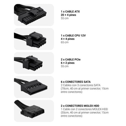 Fonte de alimentação 750W
