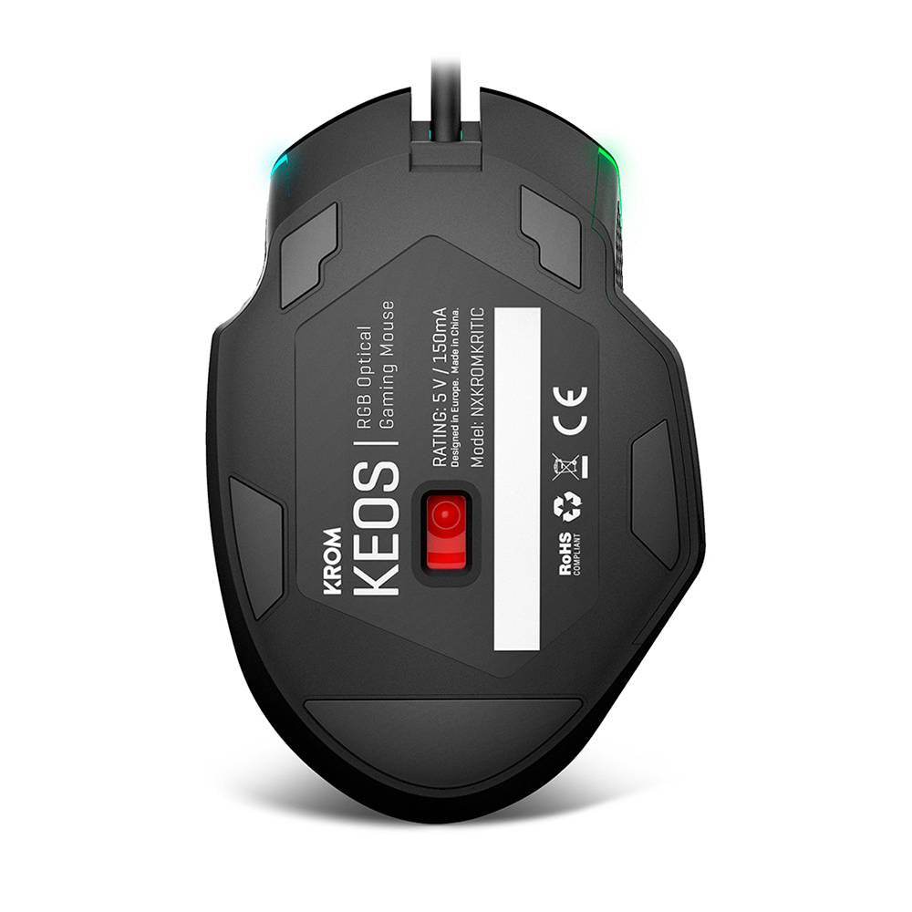 Rato Krom Keos Gaming RGB 6400DPI