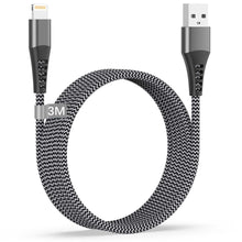 Cabo De Datos USB Metal Nylon Trançado - Lightning