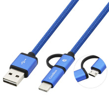 Cabo Multiusos Micro/C Azul