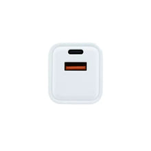 Carregador Coolbox GAN 20W USB-C/USB-A PARED