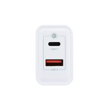 Carregador Coolbox GAN 45W USB-C/USB-A PARED