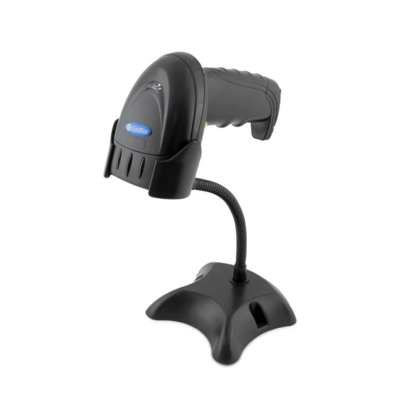 Leitor Código de Barras 1D USB + Suporte