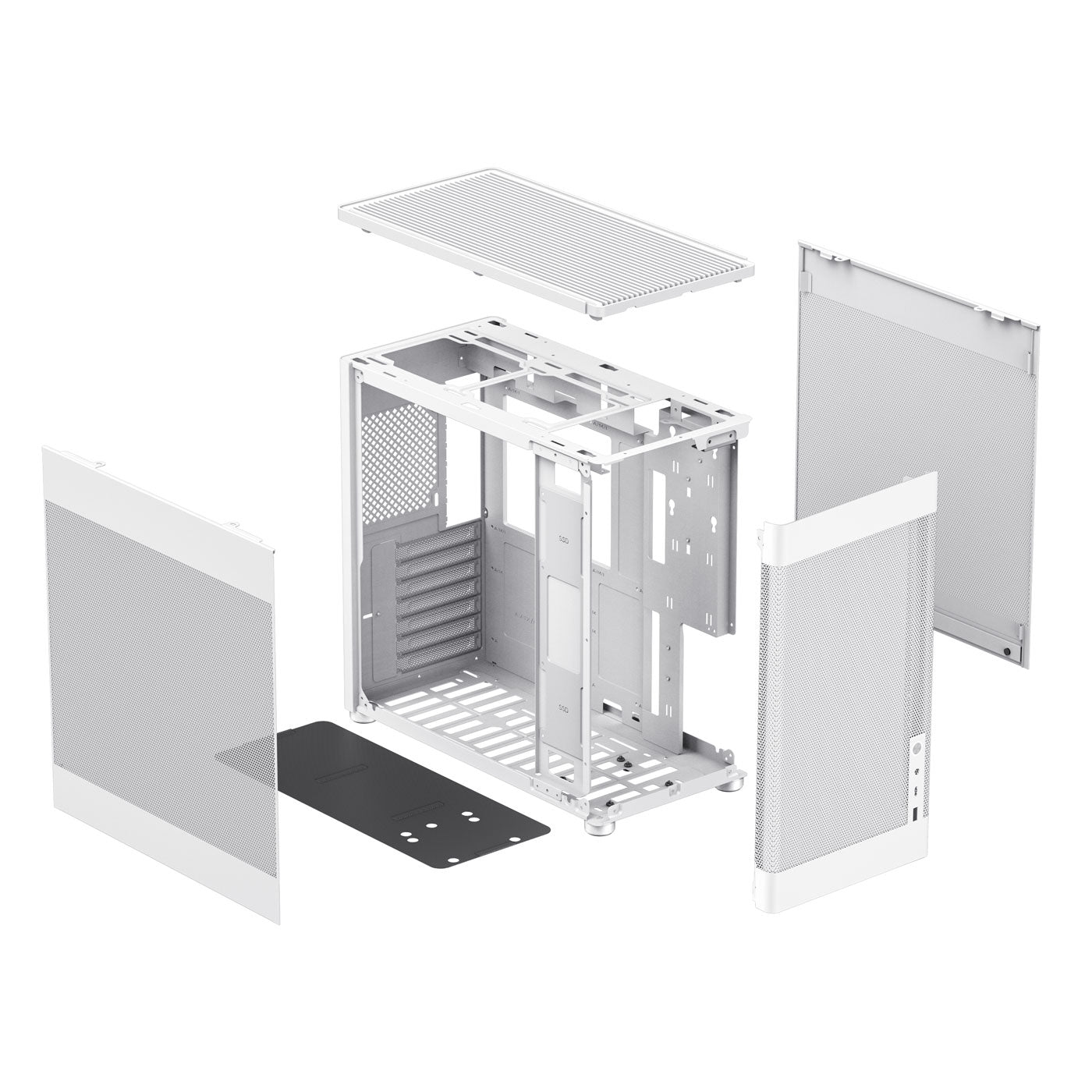Caixa preta Mesh ATX MP1
