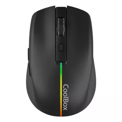 Rato para jogos sem fios preto