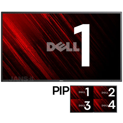 Dell P4317Q | 43″ | 4K UHD | IPS-LED | Multi-Client Monitor