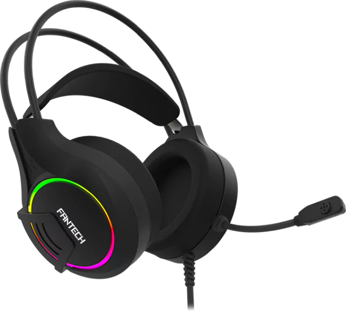 Headset Fantech Glare HG20 RGB Preto