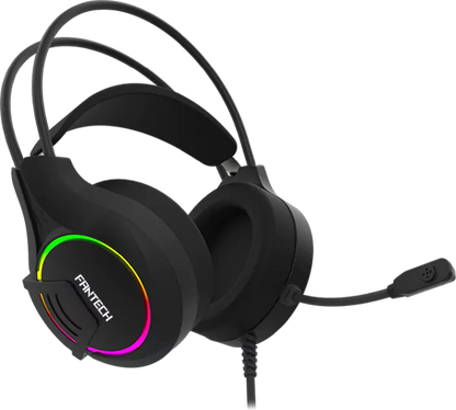 Headset Fantech Glare HG20 RGB Preto