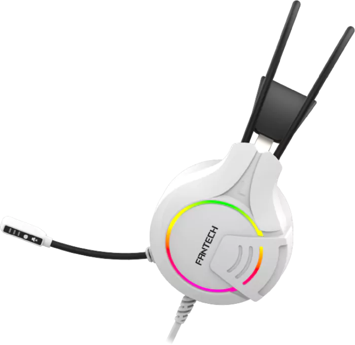 Headset Fantech Glare HG20 RGB Branco