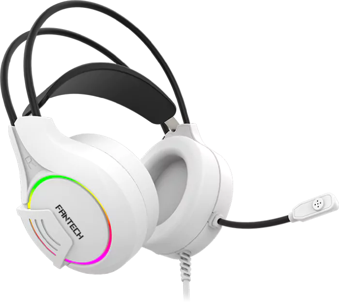 Headset Fantech Glare HG20 RGB Branco