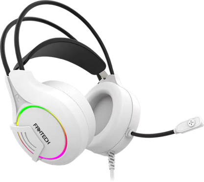 Headset Fantech Glare HG20 RGB Branco