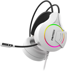 Headset Fantech Glare HG20 RGB Branco