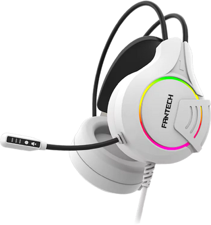 Headset Fantech Glare HG20 RGB Branco