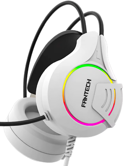Headset Fantech Glare HG20 RGB Branco