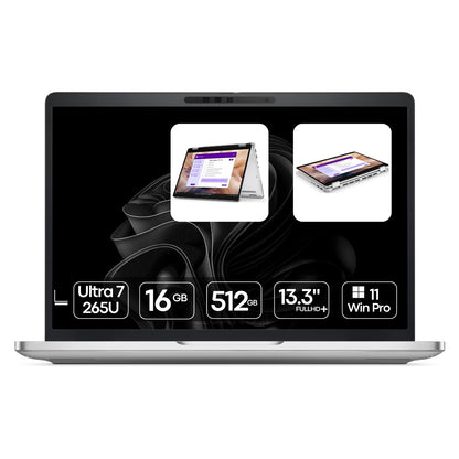 Dell Pro 13 Plus | Ultra 7 265U | 16GB | SSD 512GB | 13.3″ FHD+ | 2-in-1