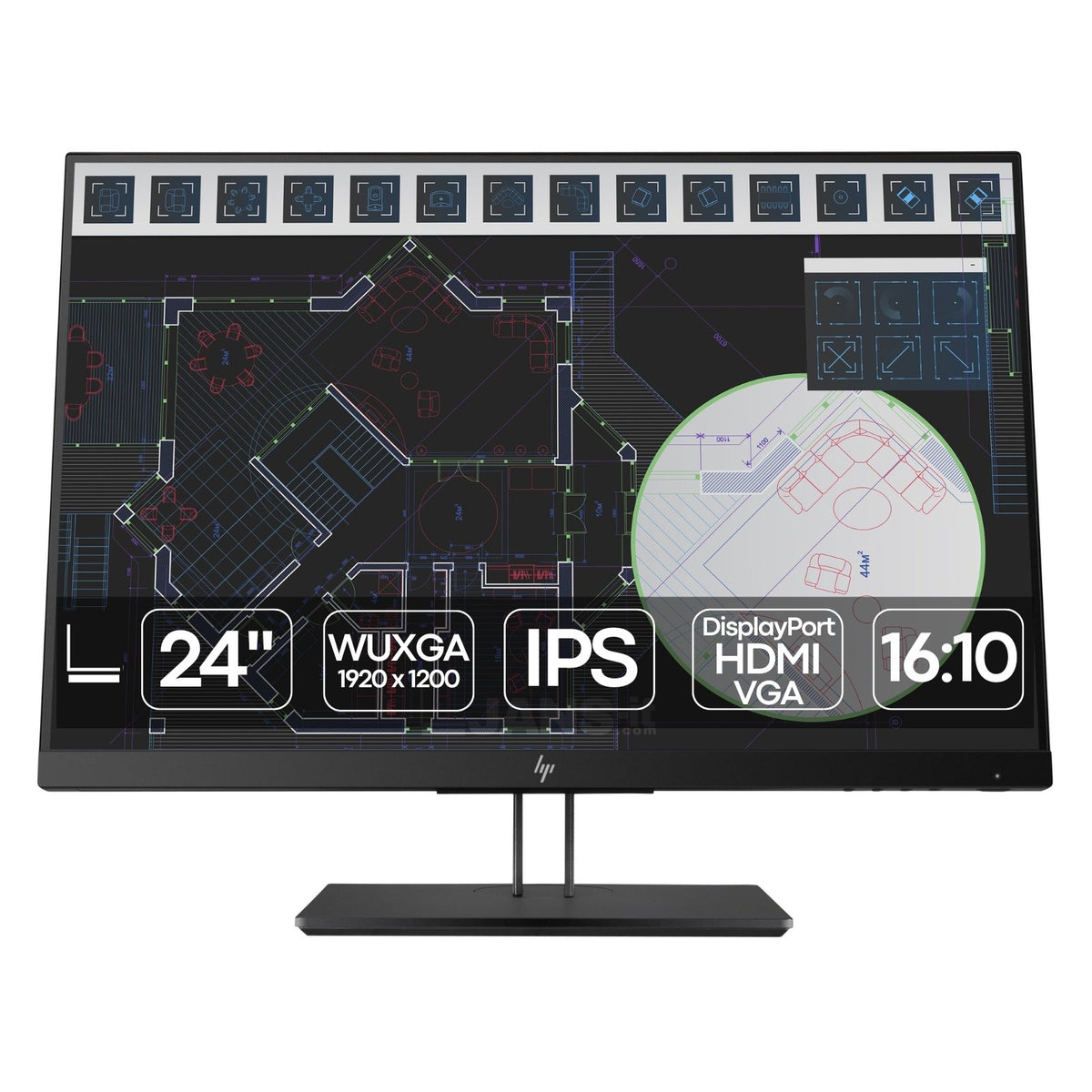 HP ZDisplay Z24i G2 | 24″ | WUXGA | 16:10