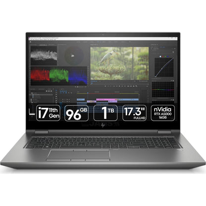 HP ZBook 17 G8 Fury | i7-11850H | 96GB | SSD 1TB NVMe | RTX A5000 16GB | 17.3″ FHD