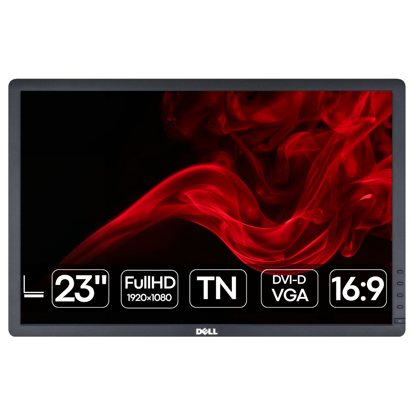 Dell P2312HT | 23″ | 16:9 | TN | FullHD