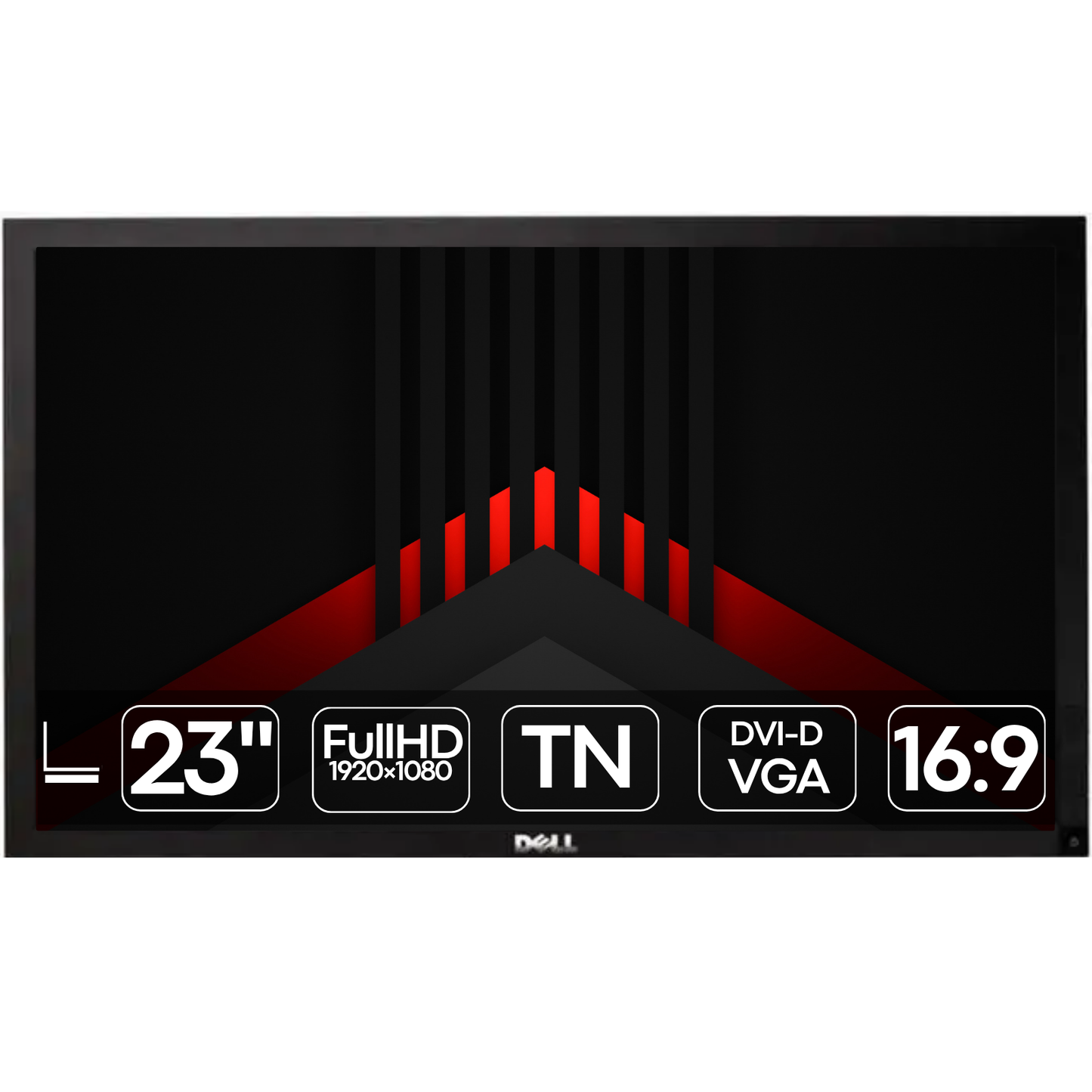 Dell P2311HB | 23″ | 16:9 | TN | FullHD