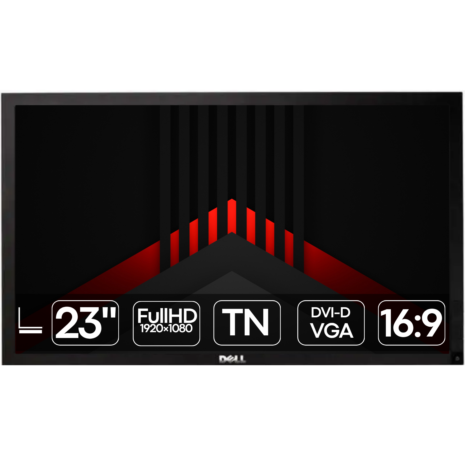 Dell P2311HB | 23″ | 16:9 | TN | FullHD