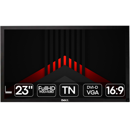 Dell P2311HB | 23″ | 16:9 | TN | FullHD