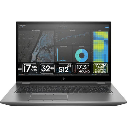 HP ZBook 17 G7 Fury | i7-10850H | 32GB | SSD 512GB | RTX 3000M 6GB | 17″ 4K UHD