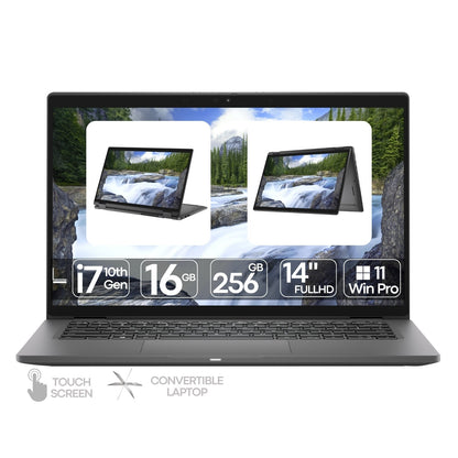 Dell Latitude 7410 2-in-1 | i7-10610U | 16GB | SSD 256GB | 14″ FullHD | Touchscreen