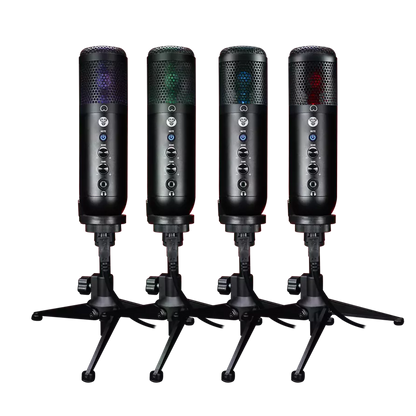 Microfone Fantech RGB Leviosa